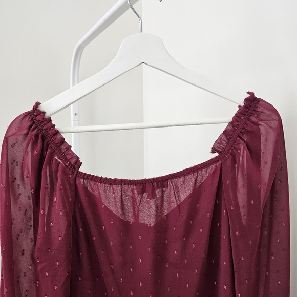 Glittery Polka Dot Dress - Picture 5 of 5